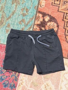 SUPERISM BOYS 14 YUMMY Black Casual Drawstring Shorts - Embossed Logo